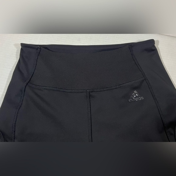 Adidas Shorts Womens Medium Black Aeroready Performance Training Workout Running - Picture 5 of 9